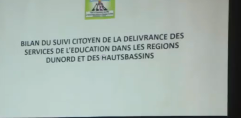 Conseil National des OSC. Atelier bilan de suivi citoyen de la délivrance des services de santé et de l’éducation dans les régions du Nord et des hauts bassins. JEUDI 23 JANVIER 2020 Hôtel des conférences Ouind-Yidé / Ouagadougou