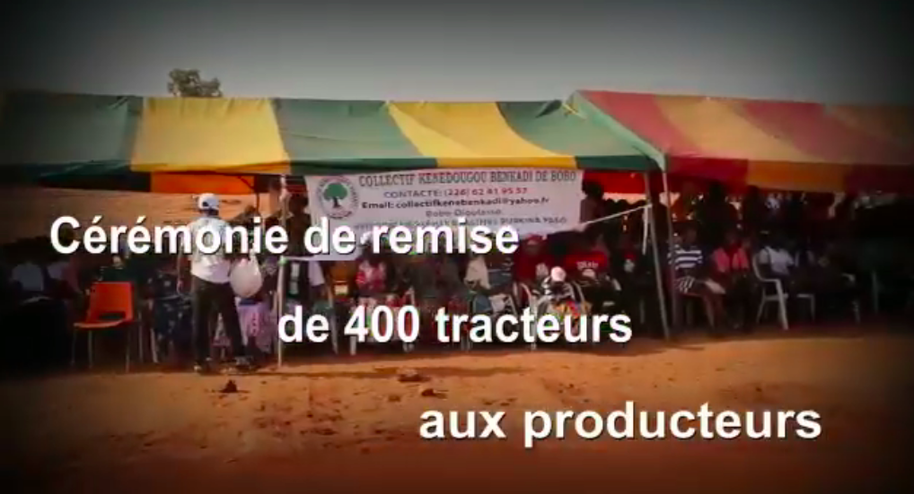 Cérémonie officielle de remise de 400 tracteurs aux producteurs et le lancement des travaux de construction de l’usine de montage de tracteurs