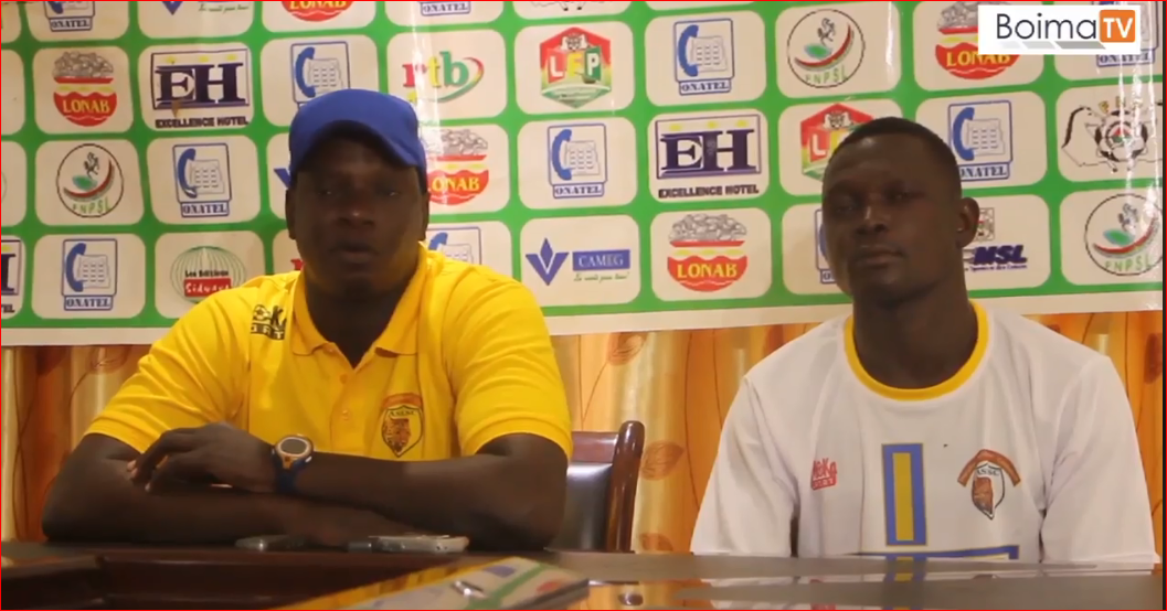 Conférence de presse d’avant-match entre Léopards St Camille # Vitesse FC