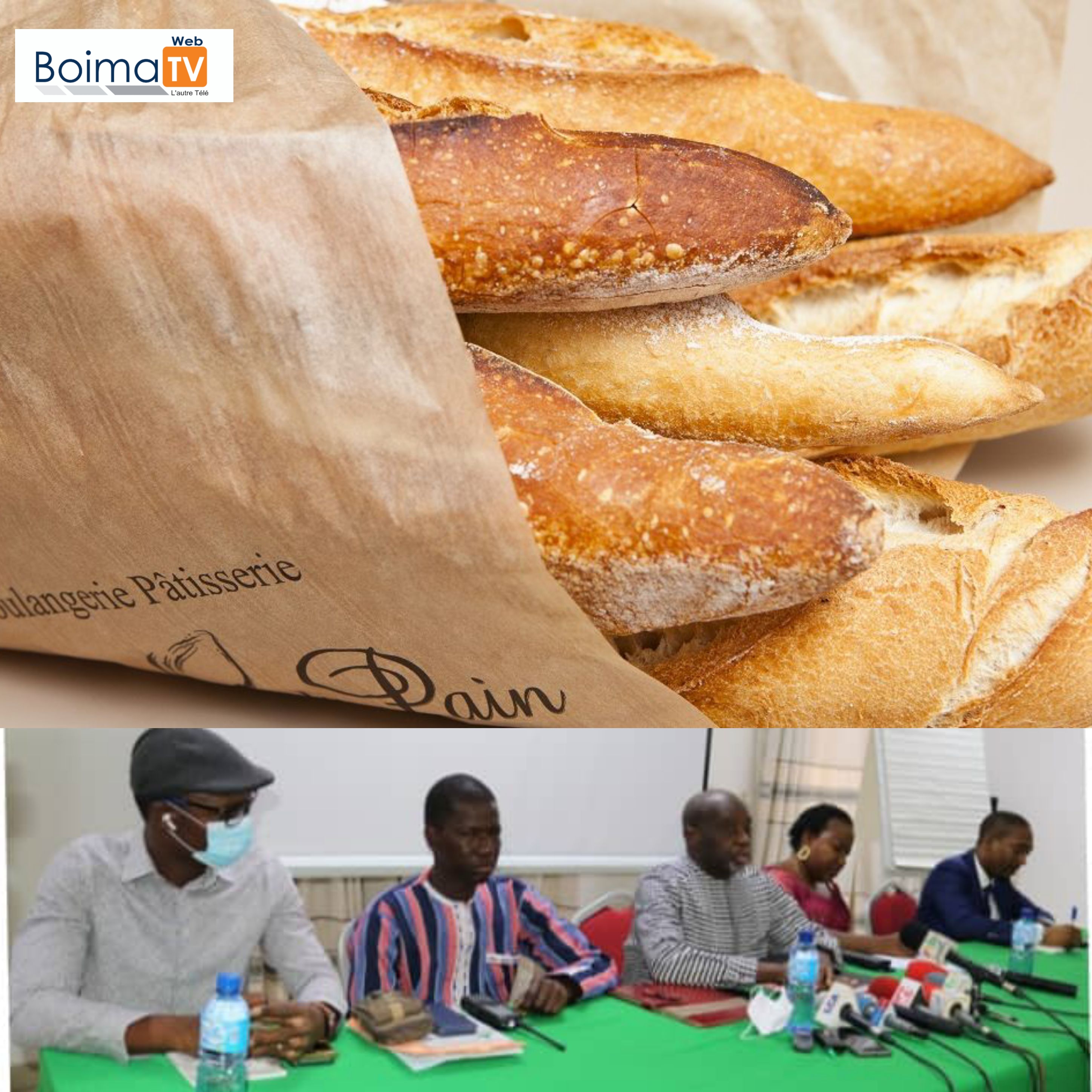 Augmentation de 50fcfa de la baguette de pain de 200g à compter ce 24 mai 2022