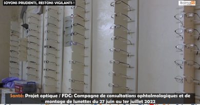 Projet optique – FDC: Campagne de consultations ophtalmologiques, de montages et de ventes de lunettes à prix sociaux