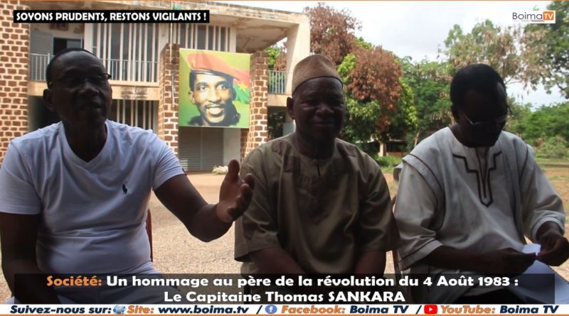 Des anciens militaires rendent hommage au père de la révolution d’août 83