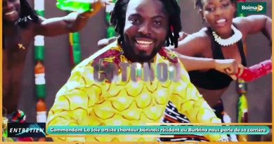 Entretien avec Commandant la Joie, artiste chanteur, Béninois résidant au Burkina Faso