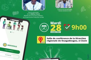 Lancement officiel de l’application mobile “eCNSS Burkina”