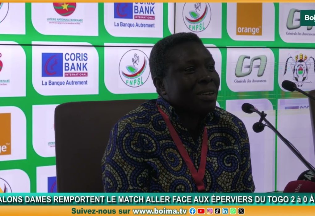 Les étalons dames remportent le match aller face aux éperviers du Togo 2 à 0 à Ouaga