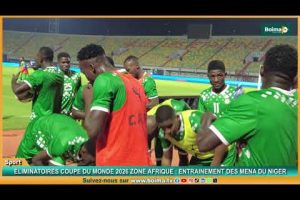 Niger vs Gabon : Dans les coulisses de l’entraînement à Ouaga du Mena du Niger
